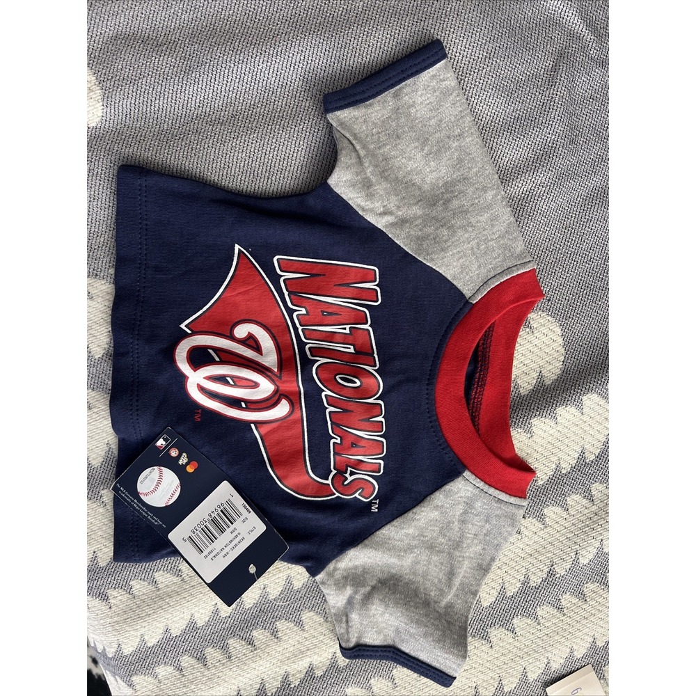 Cotton baby top Nationals 3 M